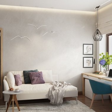 NỘI THẤT CĂN HỘ 121m²  PHONG CÁCH HIỆN ĐẠI