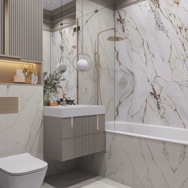 NỘI THẤT CĂN HỘ 90m² - PHONG CÁCH NEO CLASSIC (TÂN CỔ ĐIỂN)