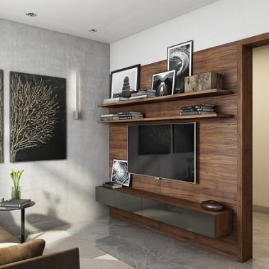 NỘI THẤT CĂN HỘ 121m²  PHONG CÁCH HIỆN ĐẠI