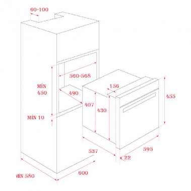 Lò nướng Teka đa chức năng HLC 840 41531020