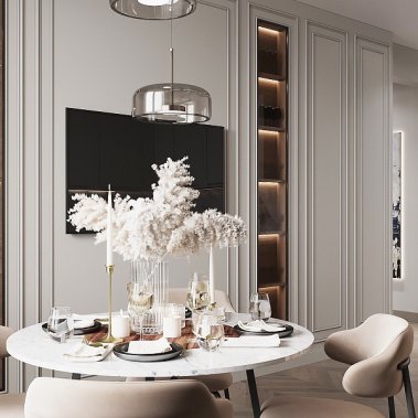 NỘI THẤT CĂN HỘ 31 - PHONG CÁCH NEO CLASSIC (TÂN CỔ ĐIỂN)