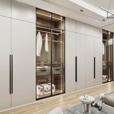 NỘI THẤT PHÒNG NGỦ 17 - PHONG CÁCH HIỆN ĐẠI GỖ MDF PHỦ MELAMINE