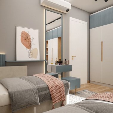 NỘI THẤT PHÒNG NGỦ 48 - PHÒNG NGỦ CHO BÉ