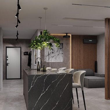 NỘI THẤT CĂN HỘ 69m² - PHONG CÁCH HIỆN ĐẠI