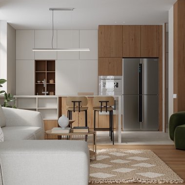 NỘI THẤT CĂN HỘ 12 - PHONG CÁCH SCANDINAVIAN