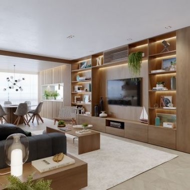 NỘI THẤT PHÒNG KHÁCH 08 - PHONG CÁCH HIỆN ĐẠI