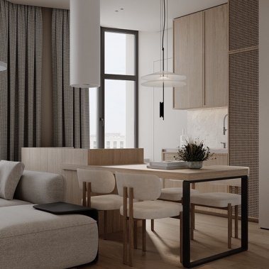 NỘI THẤT CĂN HỘ 52m² - PHONG CÁCH HIỆN ĐẠI