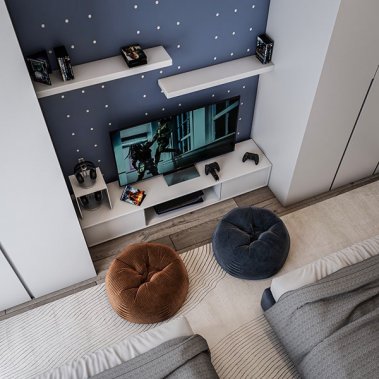 NỘI THẤT PHÒNG NGỦ 60 - PHÒNG NGỦ CHO BÉ TRAI