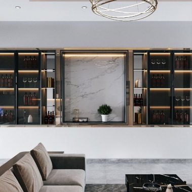 NỘI THẤT PHÒNG KHÁCH 12 - PHONG CÁCH HIỆN ĐẠI