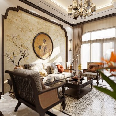 NỘI THẤT NHÀ PHỐ 12 - PHONG CÁCH INDOCHINE