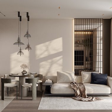 NỘI THẤT CĂN HỘ 33 - CĂN HỘ 1 PHÒNG NGỦ PHONG CÁCH HIỆN ĐẠI