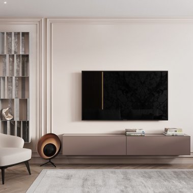 NỘI THẤT CĂN HỘ 58m² PHONG CÁCH HIỆN ĐẠI TONE NÂU