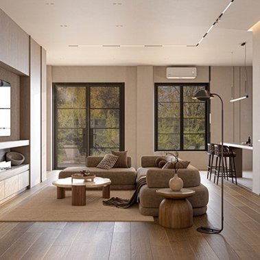 NỘI THẤT CĂN HỘ 32 - PHONG CÁCH JAPANDI