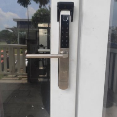 Khoá vân tay cửa nhôm, cửa đố nhỏ Laffer XF19