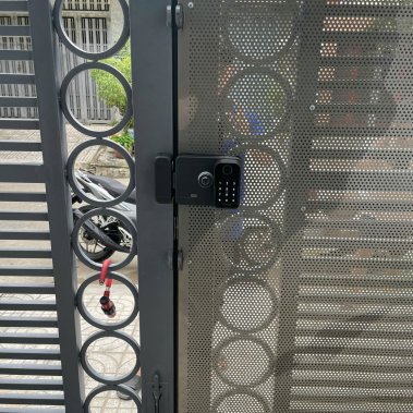 Khoá cửa cổng chống nước HUBERT HB CC78 BLACK