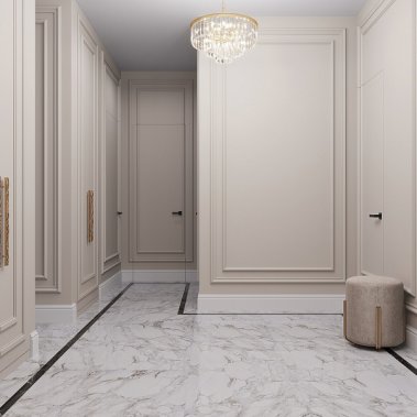 NỘI THẤT CĂN HỘ 90m² - PHONG CÁCH NEO CLASSIC (TÂN CỔ ĐIỂN)