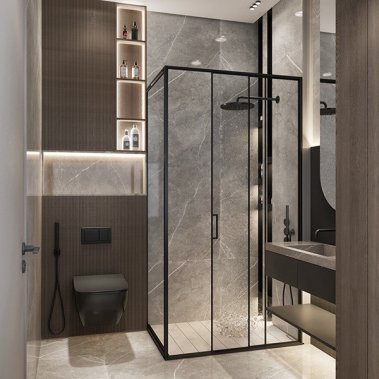 NỘI THẤT PHÒNG TẮM 09 - TONE MÀU VÂN GỖ