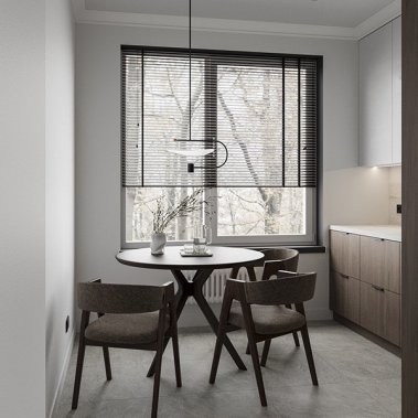 TỦ BẾP 129 MÀU GỖ PHỐI TRẮNG