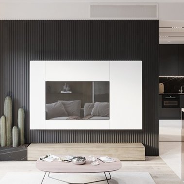 NỘI THẤT CĂN HỘ 30m² PHONG CÁCH HIỆN ĐẠI