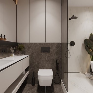 NỘI THẤT CĂN HỘ 77m² PHONG CÁCH HIỆN ĐẠI