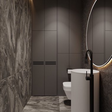 NỘI THẤT CĂN HỘ 77m² PHONG CÁCH HIỆN ĐẠI