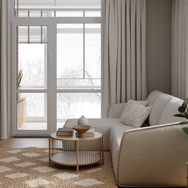 NỘI THẤT CĂN HỘ 12 - PHONG CÁCH SCANDINAVIAN