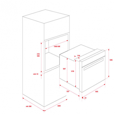Lò nướng Teka HSB 615 41560120