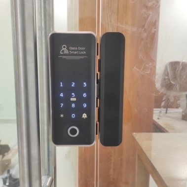 Khoá vân tay cho cửa kính cường lực Laffer G08