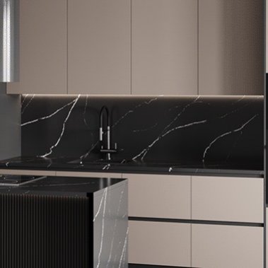 TỦ BẾP 118 CHỮ I BÀN ĐẢO