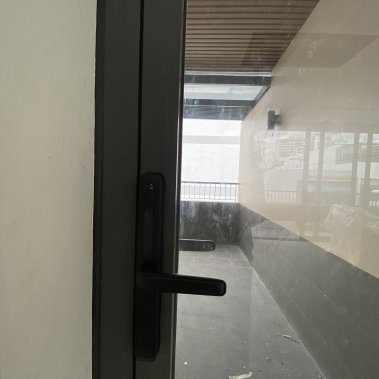 Khóa vân tay chống nước cửa nhôm xingfa, cửa sắt DEMAX EL101 BL