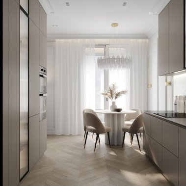 NỘI THẤT CĂN HỘ 50m² - PHONG CÁCH NEO CLASSIC (TÂN CỔ ĐIỂN)