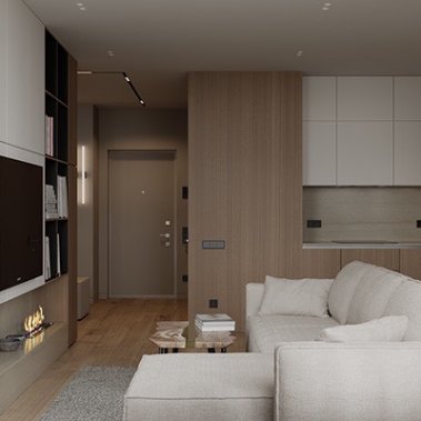 NỘI THẤT CĂN HỘ 73m² PHONG CÁCH HIỆN ĐẠI