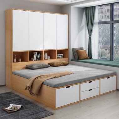TỦ QUẦN ÁO GỖ MDF CHỐNG ẨM
