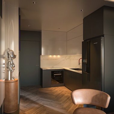 NỘI THẤT CĂN HỘ 19 - NỘI THẤT CĂN HỘ HIỆN ĐẠI MÀU TRẮNG PHỐI XÁM