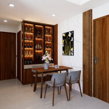 NỘI THẤT CĂN HỘ 2 PHÒNG NGỦ - PHONG CÁCH HIỆN ĐẠI