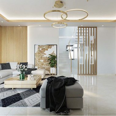 NỘI THẤT PHÒNG KHÁCH 34 - PHONG CÁCH HIỆN ĐẠI