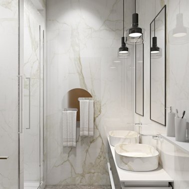 NỘI THẤT CĂN HỘ 121m²  PHONG CÁCH HIỆN ĐẠI