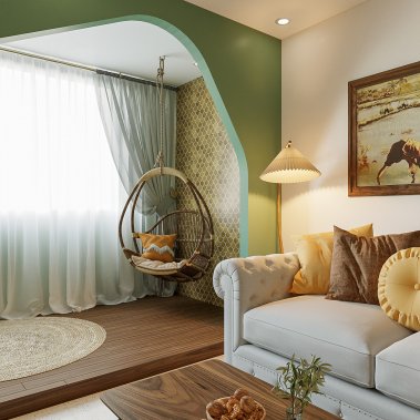 NỘI THẤT CĂN HỘ 160m² - PHONG CÁCH INDOCHINE