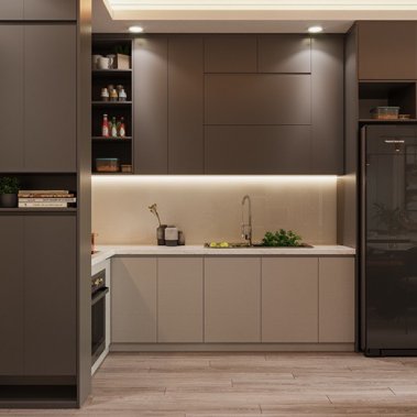  NỘI THẤT CĂN HỘ 74m²  - PHONG CÁCH HIỆN ĐẠI