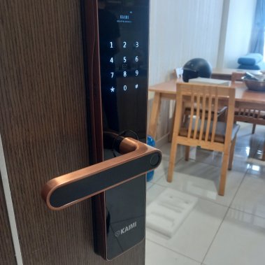 Khóa Vân Tay Kaimi BTM101 Màu Viền Đồng