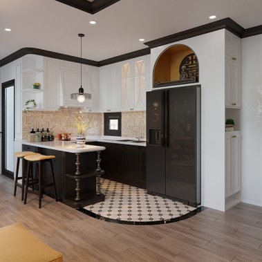 NỘI THẤT CĂN HỘ 17 - PHONG CÁCH INDOCHINE