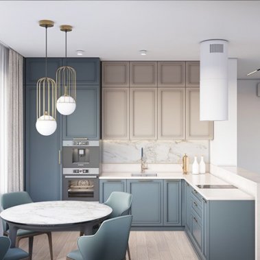 NỘI THẤT CĂN HỘ 16 - PHONG CÁCH HIỆN ĐẠI KẾT HỢP BÁN CỔ ĐIỂN