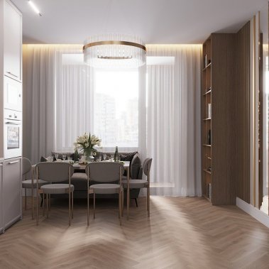 NỘI THẤT CĂN HỘ 90m² - PHONG CÁCH NEO CLASSIC (TÂN CỔ ĐIỂN)