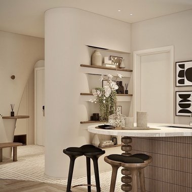 NỘI THẤT CĂN HỘ 24 - PHONG CÁCH WABI SABI 