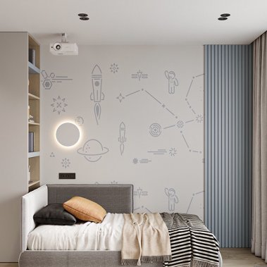 NỘI THẤT PHÒNG NGỦ 61 - PHÒNG NGỦ CHO BÉ TRAI