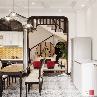 NỘI THẤT CĂN HỘ 22 - PHONG CÁCH INDOCHINE