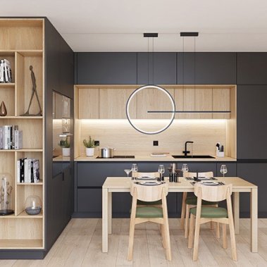 NỘI THẤT CĂN HỘ 43m² PHONG CÁCH HIỆN ĐẠI