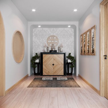  NỘI THẤT CĂN HỘ 158m²  - PHONG CÁCH WABI-SABI