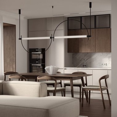 NỘI THẤT CĂN HỘ 90m² - PHONG CÁCH HIỆN ĐẠI