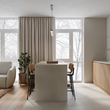 NỘI THẤT CĂN HỘ 12 - PHONG CÁCH SCANDINAVIAN